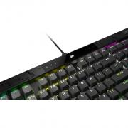 K70 Max RGB Magnetic-Mechanical Gaming Keyboard with Adjustable CORSAIR MGX Switches - Steel Grey