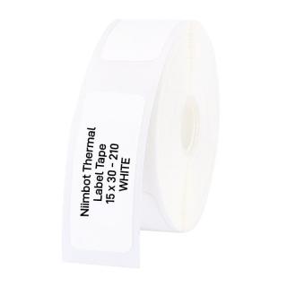 T15 Roll of 210 Direct Thermal 15x30 mm Labels - White 