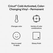 Premium Vinyl Permanent 12x24 Colour Change (Cold Pink)