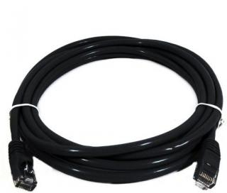 CAT5e 0.5m UTP Patch Cable - Black 