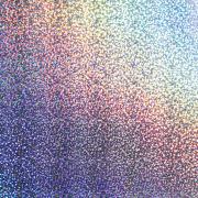 Holo Sparkle Iron-On 30 x 60 cm (Silver)