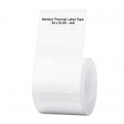 T30 Roll of 460 Direct Thermal 30x15mm/2 Labels - White