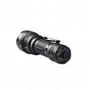 Defender P17 Dual-Switch Tactical Flashlight - Black