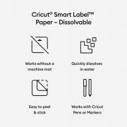 Smart Dissolvable Paper Lables 13x24 Inch (White)