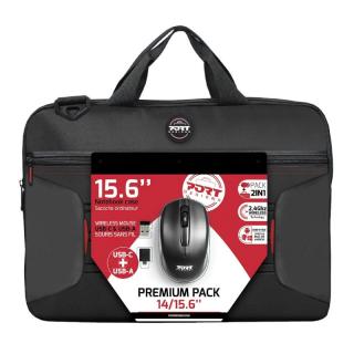 Premium Pack Toploader bag & Wireless Mouse 14/15.6