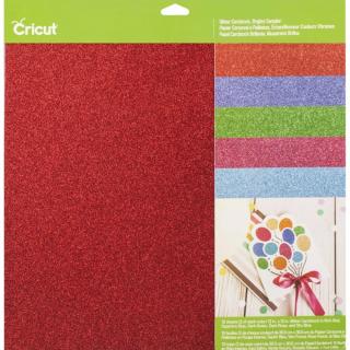 Glitter Cardstock 12x12'' 10-sheet Sampler (Brights) 