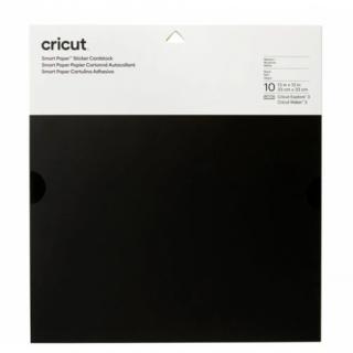 Smart Sticker Cardstock 33x33cm 10 sheets (Black) 