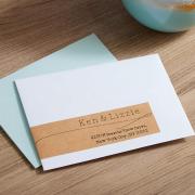 Joy Smart Labels 14x30cm 4-pack (Kraft Brown)