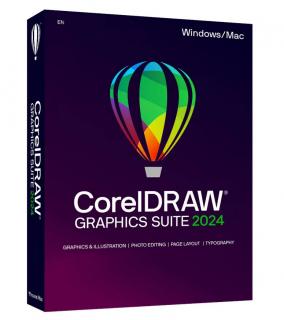 CorelDRAW Graphics Suite 2024 Business Perpetual License for Mac/Windows 