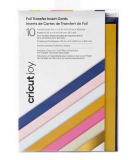 Joy Insert Cards 11.4 Cm X 15.9 Cm 10-Pack (Sensei Sampler) With Foil Sheets 