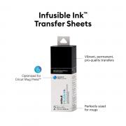 Infusible Ink Transfer Sheets 11.4 x 30.5 cm 2-pack (Black)