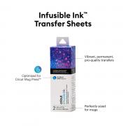 Infusible Ink Pattern Transfer Sheets 11.4 x 30.5 cm 2-pack (Purple Watercolour)