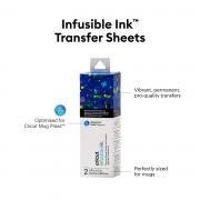 Infusible Ink Pattern Transfer Sheets 11.4 x 30.5 cm 2-pack (Blue Paintsplash)