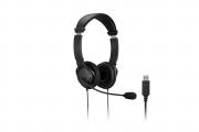 Classic Dual Ear 3.5mm Headset - Black (K33597WW)