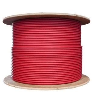 CAT5e 500m Solid UTP Network Cable - Red - Roll - Price Per Meter 