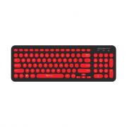 A2000 Wireless Keyboard Mouse Combo - Black & Red