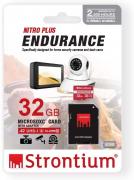 Nitro Plus Endurance 32GB A2 MicroSDHC Memory Card with SD Adapter