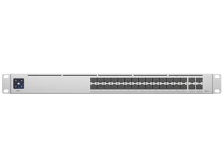 UniFi USW-Pro-Aggregation Hi-Capacity 28 Port SFP+ Managed Layer 3 Aggregation Switch with 4x SFP28 25Gbps Ports 