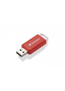 DataBar 16GB USB Flash Drive- Red 