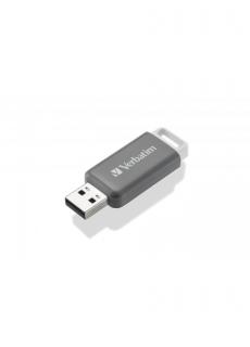 DataBar 128GB USB Flash Drive- Grey 