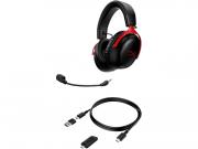 HyperX Cloud III Wireless Gaming Headset - Black & Red