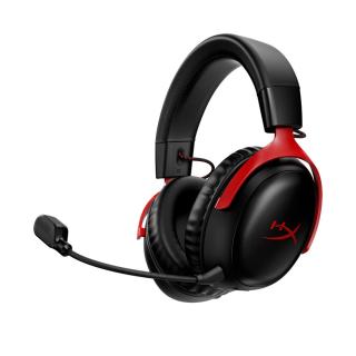 HyperX Cloud III Wireless Gaming Headset - Black & Red 