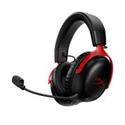 HyperX Cloud III Wireless Gaming Headset - Black & Red