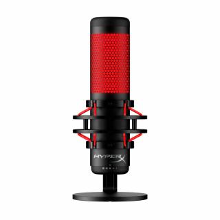 HyperX QuadCast USB Condenser Gaming Microphone - Black & Red 