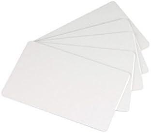 30 Mil Thick PVC White Cards - Single 