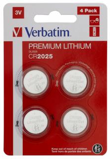 CR2025 3V Lithium Battery- 20 x 4 Pack 