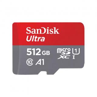 Ultra MicroSDXC 512GB 150MB/s A1 UHS I Memory Card 