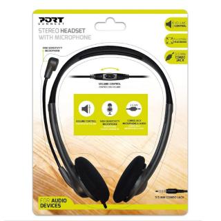 901603 3.5mm Stereo Headset - Black 