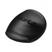 Bluetooth And Wireless Rechargeable Ergonomic Mouse– Black