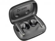 Poly Voyager Free 60 UC Carbon Black Earbuds + BT700 USB A adapter + Basic Charge Case