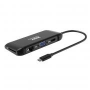 USB-C 8 -in-1 Multi-Port Hub With 100W PD - Black