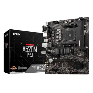 A520M-PRO AMD AM4 MATX Gaming Motherboard 