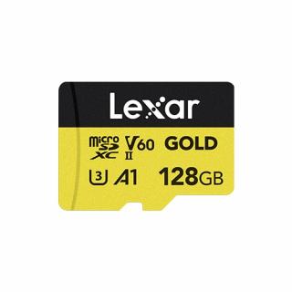 Professional Gold 128GB microSDXC UHS-II A1 Class Memory Card 