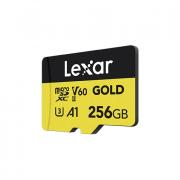 Professional Gold 256GB microSDXC UHS-II A1 Class Memory Card