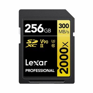 Professional 256GB SDXC UHS-II 2000x Memory Card 