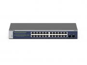 Smart Switch Series GS724Tv6 24-Port L2+/Layer 3 Lite Rack Mount Gigabit Smart Switch with 2 x SFP Ports