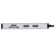 USB-C Docking Station with 100W PD Pass-Thru