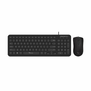 Jellybean U2000 Keyboard and Mouse- Black 