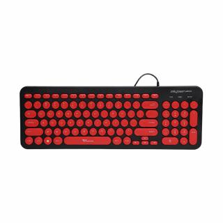 Jellybean U2000 Keyboard and Mouse- Black & Red 