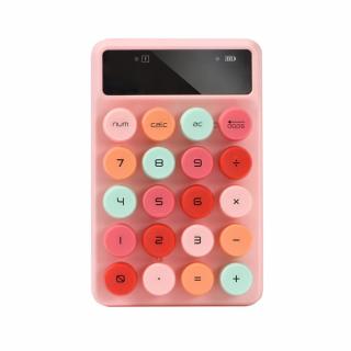 JellyBean Num A3 Bluetooth and Wireless Number Pad - Crayon Pink 