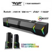 X-Bar 2 RGB 2.0 12W Gaming Bluetooth Soundbar