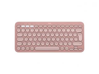 Pebble Keys 2 K380S Bluetooth Keyboard - Tonal Rose 