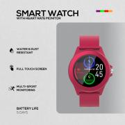 Splash Series Smartwatch- Red