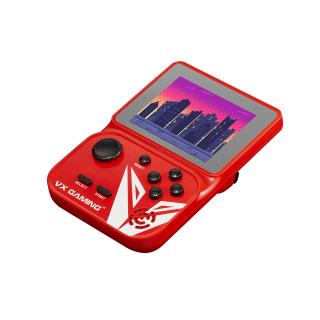 VX Nostalgia Series Handheld Retro Game Station with 4GB Micro SD - Red 