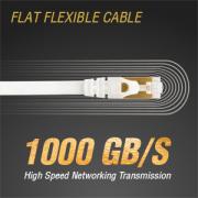 Giga Series Cat 7 Ethernet cable 5meter - white