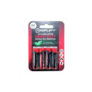 Heavy Duty AA Carbon Zinc 4 pack Batteries 